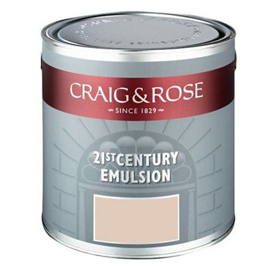 Craig Rose Authentic Period Colours Dried Plaster Flat Matt Emulsion Paint 2 5l Diy At B Q