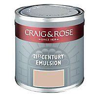 Craig & Rose Authentic period colours Fresh plaster Flat matt Emulsion paint, 2.5L