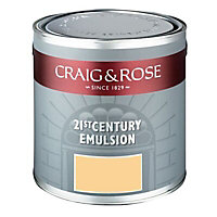 Craig & Rose Authentic period colours Jasper cane Flat matt Emulsion paint, 2.5L