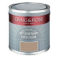 Craig & Rose Authentic period colours Kashmir beige Flat matt Emulsion paint, 2.5L