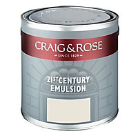 Craig & Rose Authentic period colours Marble Flat matt Emulsion paint, 2.5L