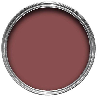 Craig & Rose Authentic period colours Osborne maroon Flat matt Emulsion ...