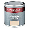 Craig & Rose Authentic period colours Parlour cream Flat matt Emulsion paint, 2.5L