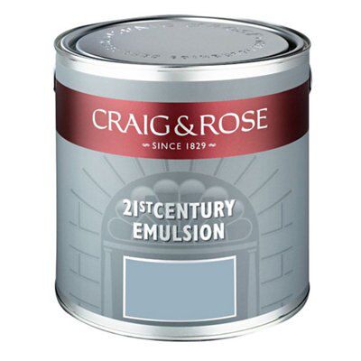 Craig & Rose Authentic period colours Pompadour Flat matt Emulsion paint, 2.5L