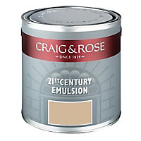 Craig & Rose Authentic period colours Regency cream Flat matt Emulsion paint, 2.5L