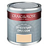 Craig & Rose Authentic period colours Sand Flat matt Emulsion paint, 2.5L