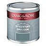 Craig & Rose Authentic period colours Saxe blue Flat matt Emulsion paint, 2.5L