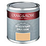 Craig & Rose Authentic period colours Tang yellow Flat matt Emulsion paint, 2.5L