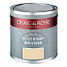Craig & Rose Authentic period colours Vellum parchment Flat matt Emulsion paint, 2.5L