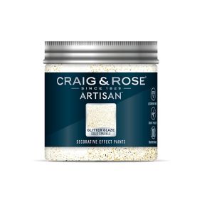 Craig & Rose Gold Sparkle Wall & ceiling Topcoat Special effect paint, 300ml