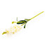Cream Delphinium Single stem Artificial flower