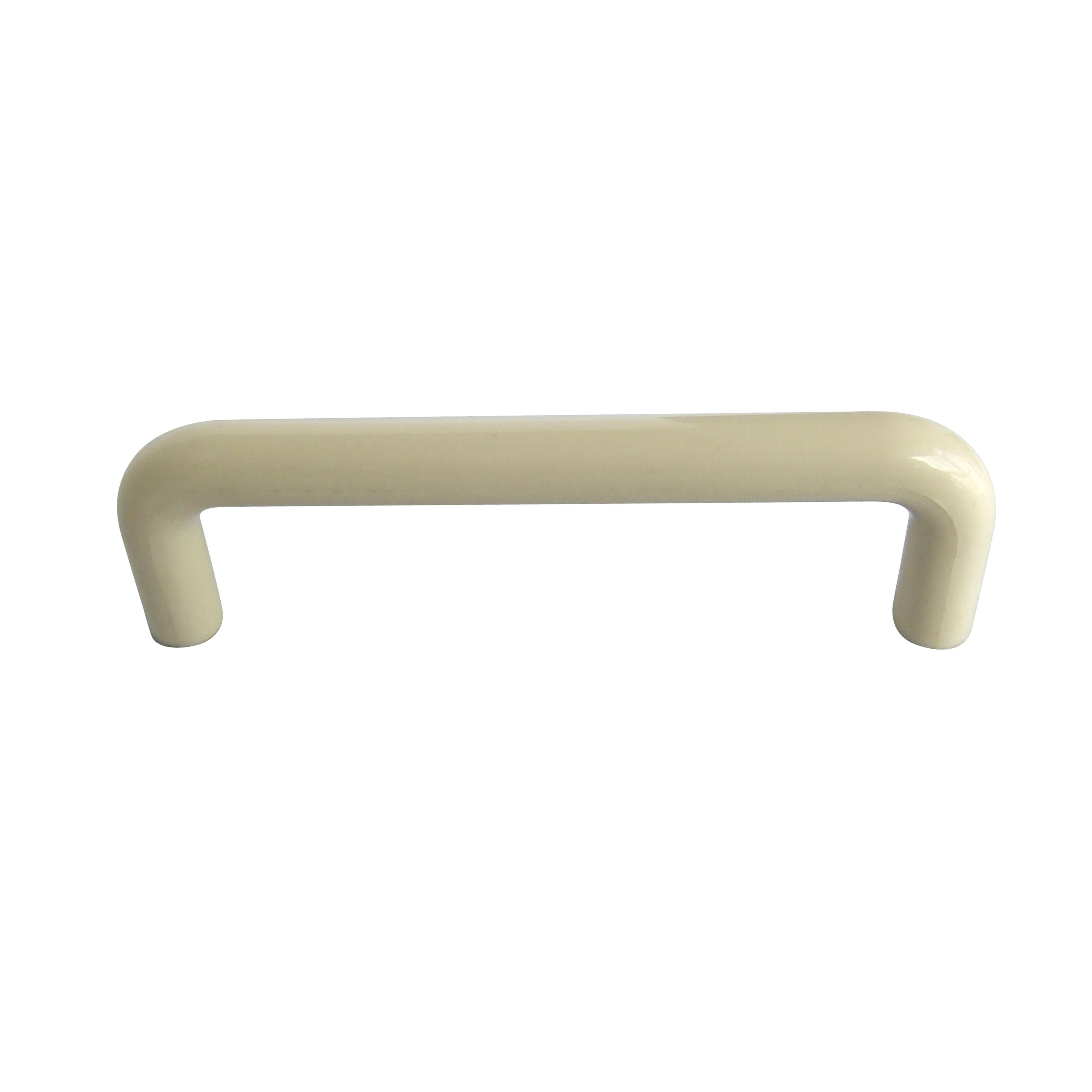 Cream Kitchen Cabinet D-shaped Pull Handle (L)22cm (D)32mm