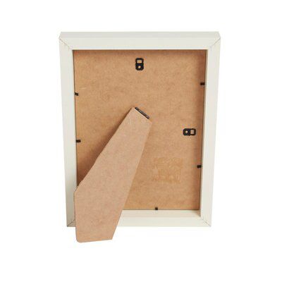 Cream Modern block Single Picture frame (H)34cm x (W)25cm