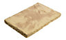 Cream Reconstituted stone Paving slab (L)300mm (W)450mm