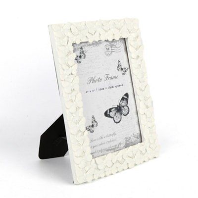 Cream Single Picture frame (H)20cm x (W)15cm