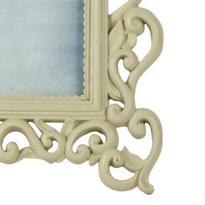 Cream Single Picture frame (H)24cm x (W)34cm