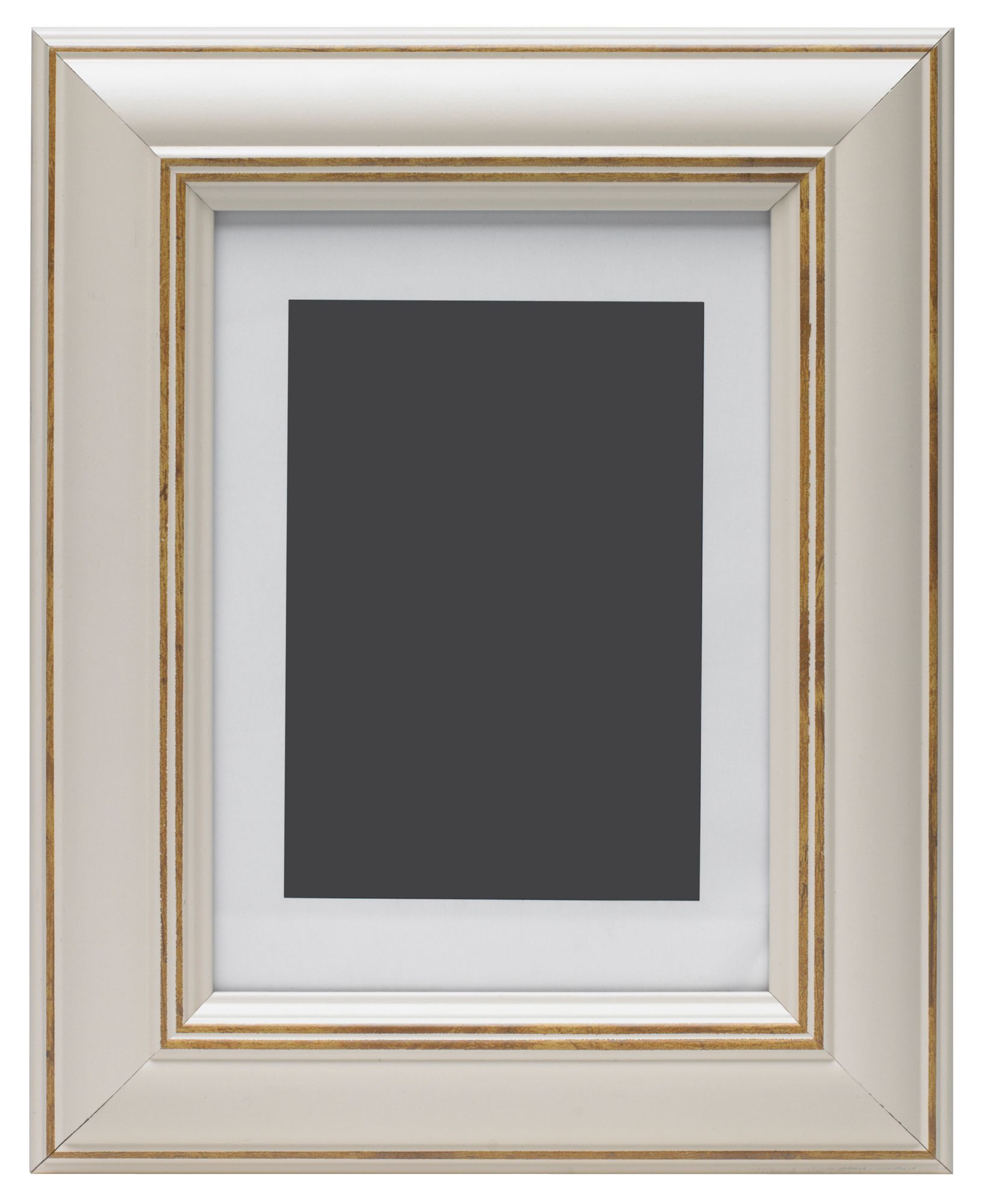 Cream Single Picture frame (H)27cm x (W)22cm DIY at B&Q