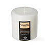 Cream Vanilla cloud Pillar candle