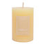 Cream Vanilla Pillar candle 315g, Medium