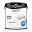 Crown Breatheasy Cream white Mid sheen Emulsion paint, 2.5L