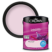 Crown Breatheasy Fairy dust Mid sheen Emulsion paint, 5L