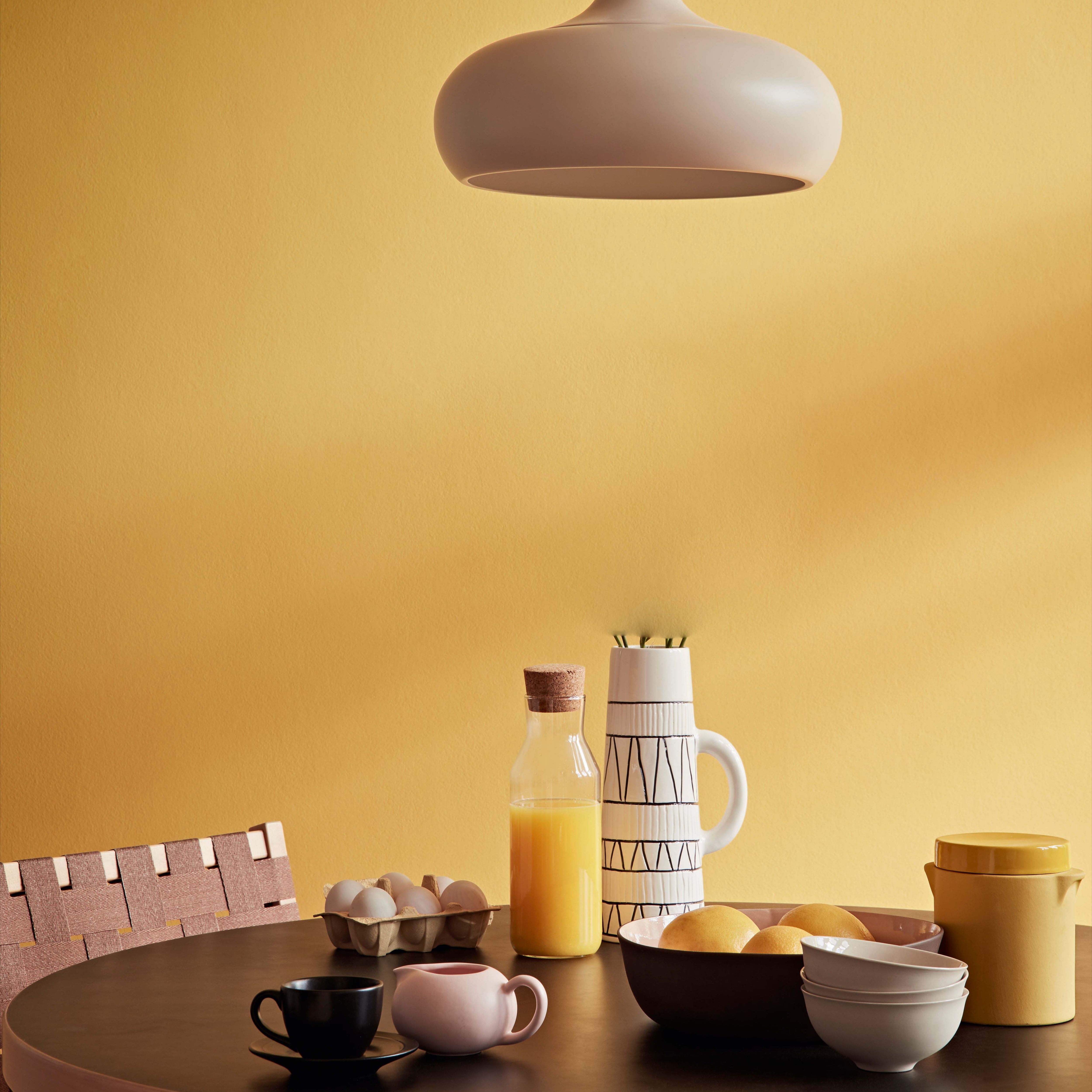 Crown Breatheasy Mustard jar Mid sheen Emulsion paint, 2.5L