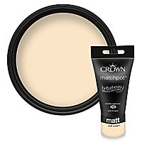 Crown Breatheasy Soft cream Matt Emulsion paint, 40ml
