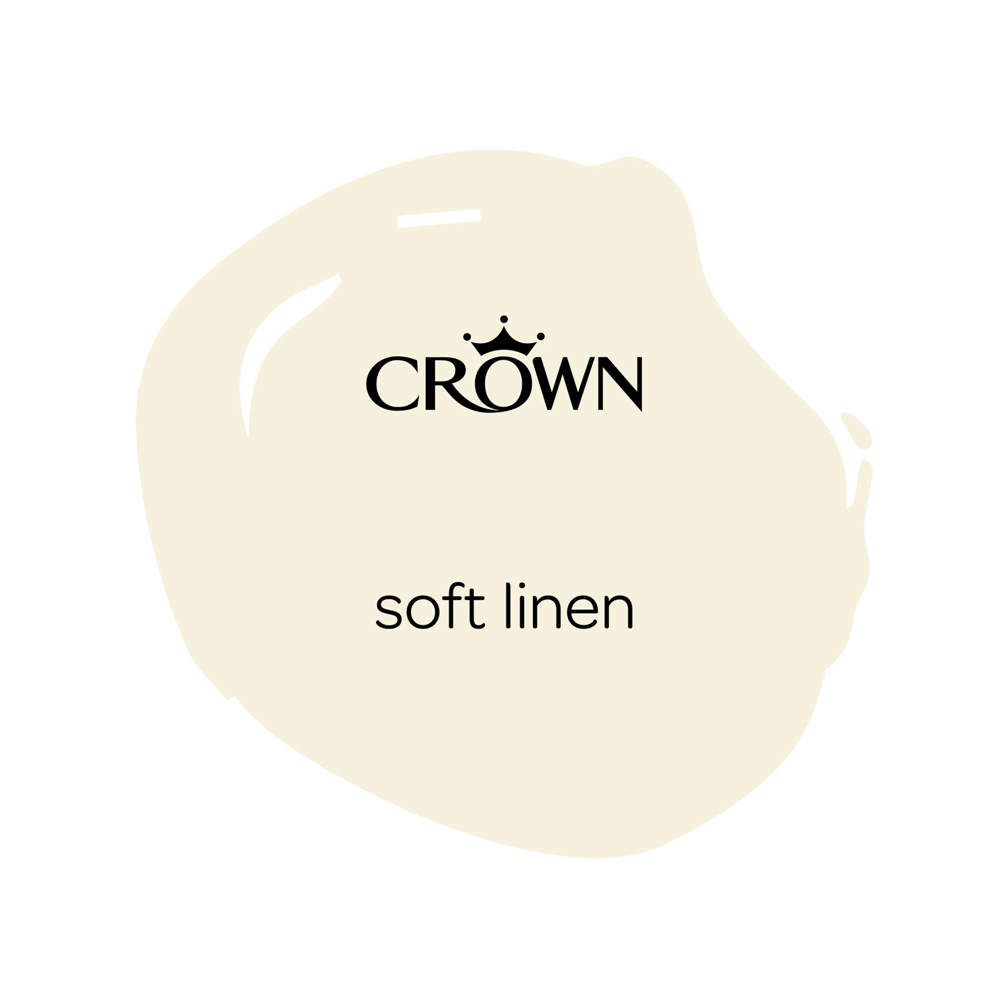 Crown Breatheasy Soft linen Matt Emulsion paint, 40ml