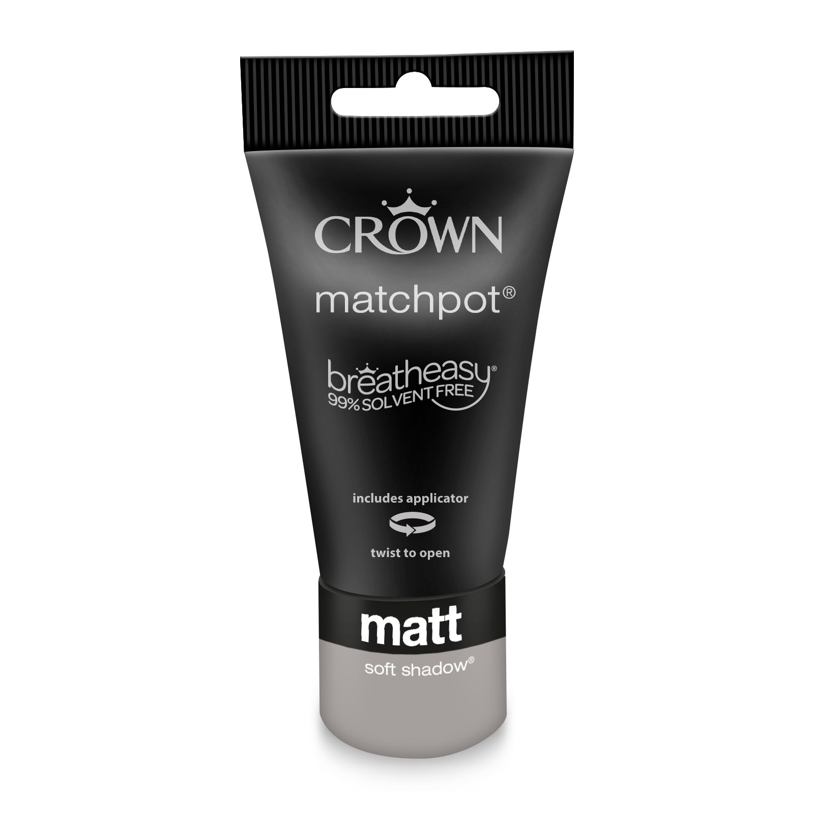 Crown Breatheasy Soft shadow Matt Emulsion paint, 40ml