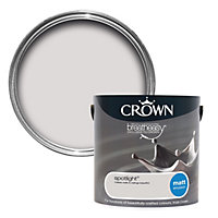 Crown Breatheasy Spotlight Matt Emulsion paint 2.5L