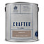 Crown Crafted Chocolate Matt Suede effect Emulsion paint, 2.5L