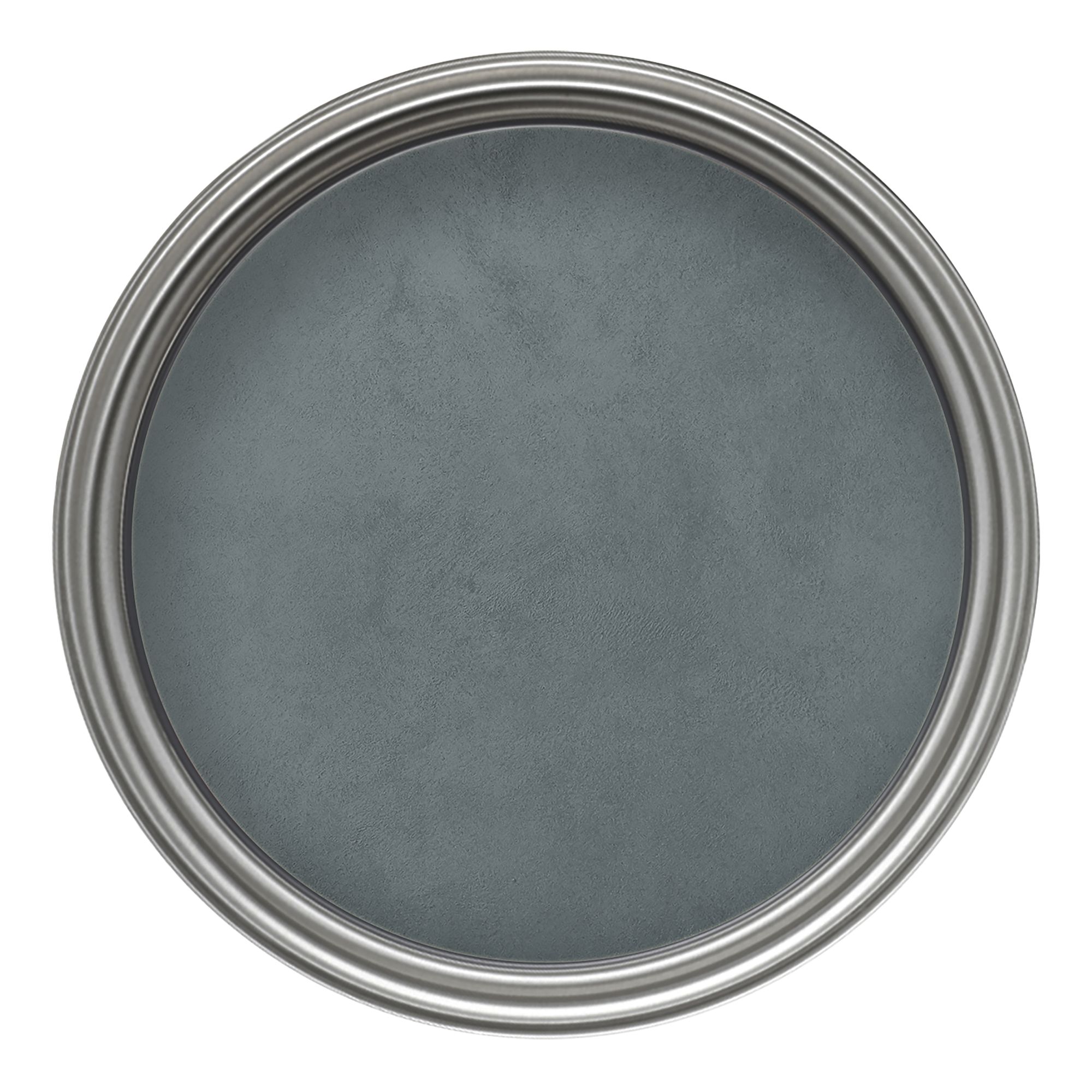 Crown Crafted Dark Grey Matt Suede effect Multi-surface Emulsion paint, 125ml Tester pot
