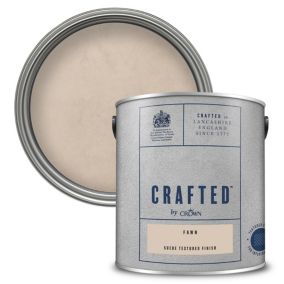 Crown Crafted Fawn Suede effect Emulsion paint, 2.5L