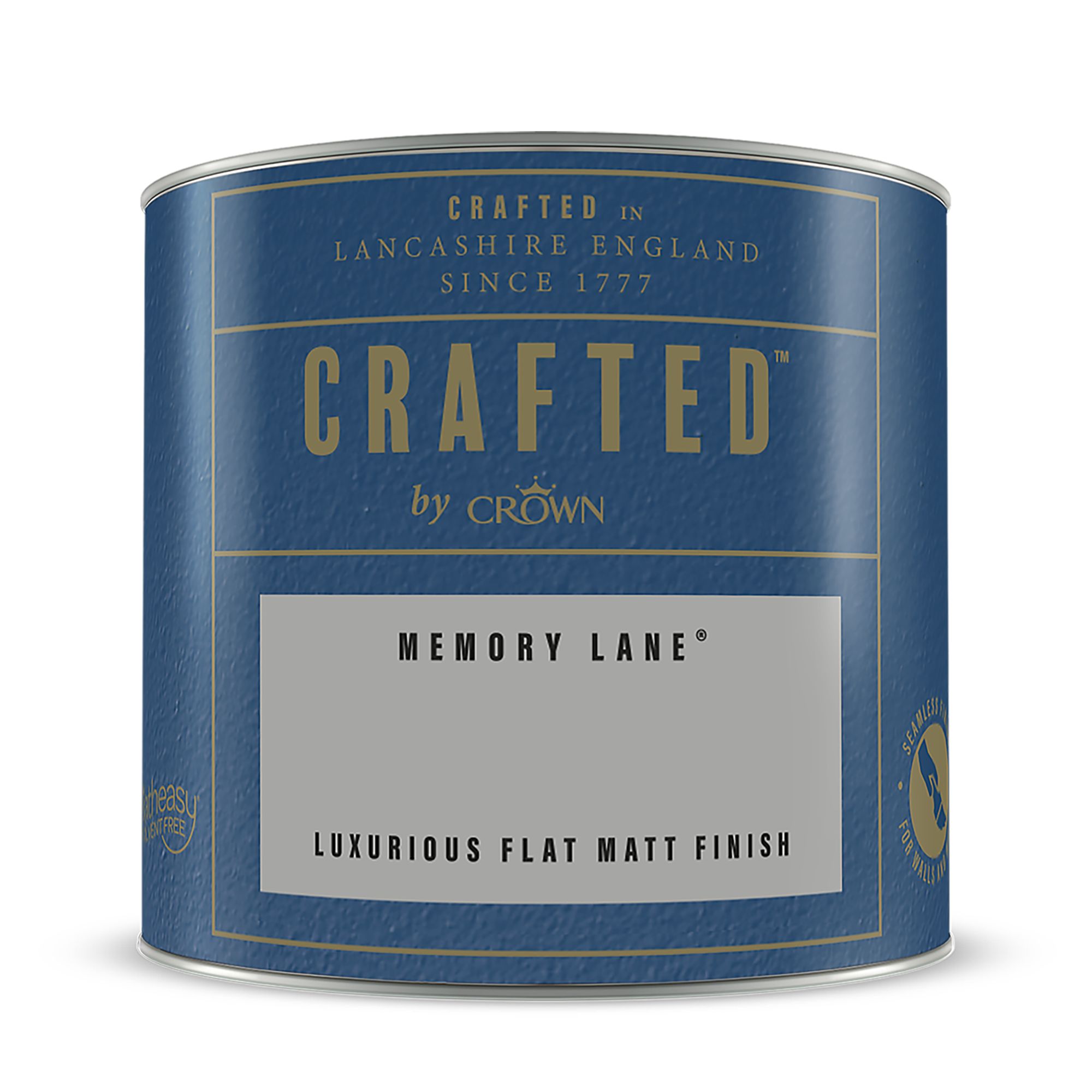 Crown Crafted Memory Lane Flat matt Multi-surface Emulsion paint, 125ml Tester pot