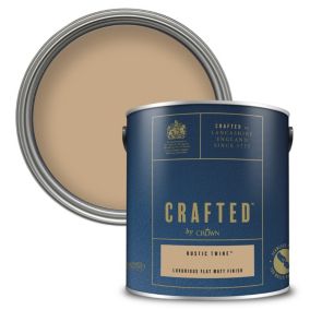 Crown Crafted Rustic Twine Matt Emulsion paint, 2.5L