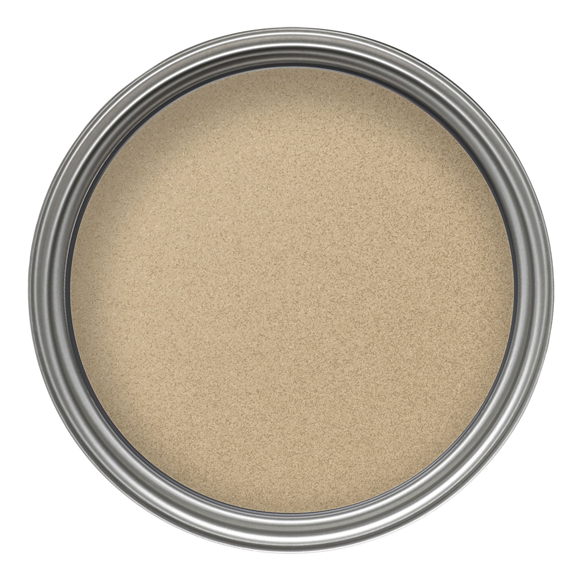 Crown Crafted Striking Metallic effect Multi-surface Emulsion paint, 125ml Tester pot