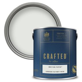 Crown Crafted Writing Paper Matt Emulsion paint, 2.5L