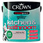 Crown Kitchen & bathroom Baking day Mid sheen Emulsion paint, 2.5L