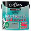 Crown Kitchen & bathroom Dragonfly Mid sheen Emulsion paint, 2.5L