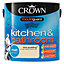 Crown Kitchen & bathroom Rice pudding Matt Emulsion paint, 2.5L