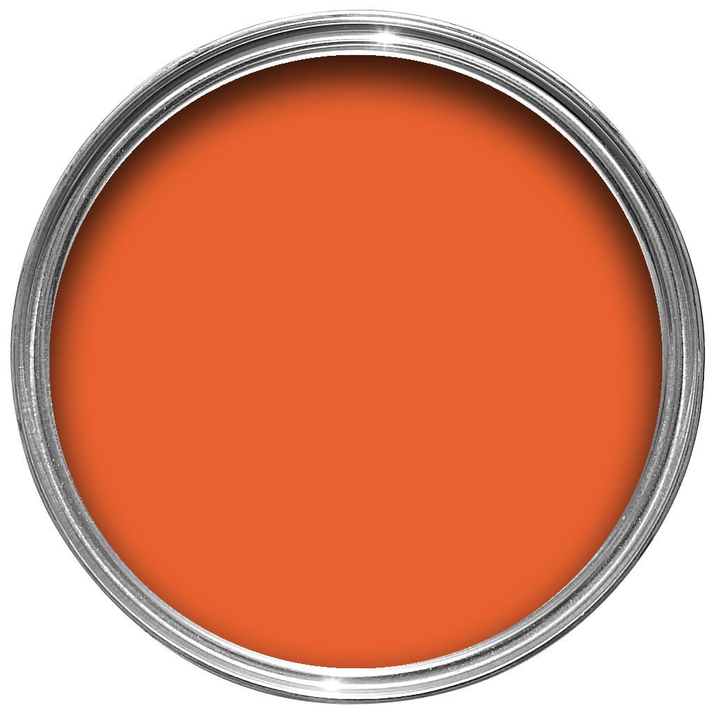 Crown Kitchen & bathroom Seville orange Matt Emulsion paint, 2.5L