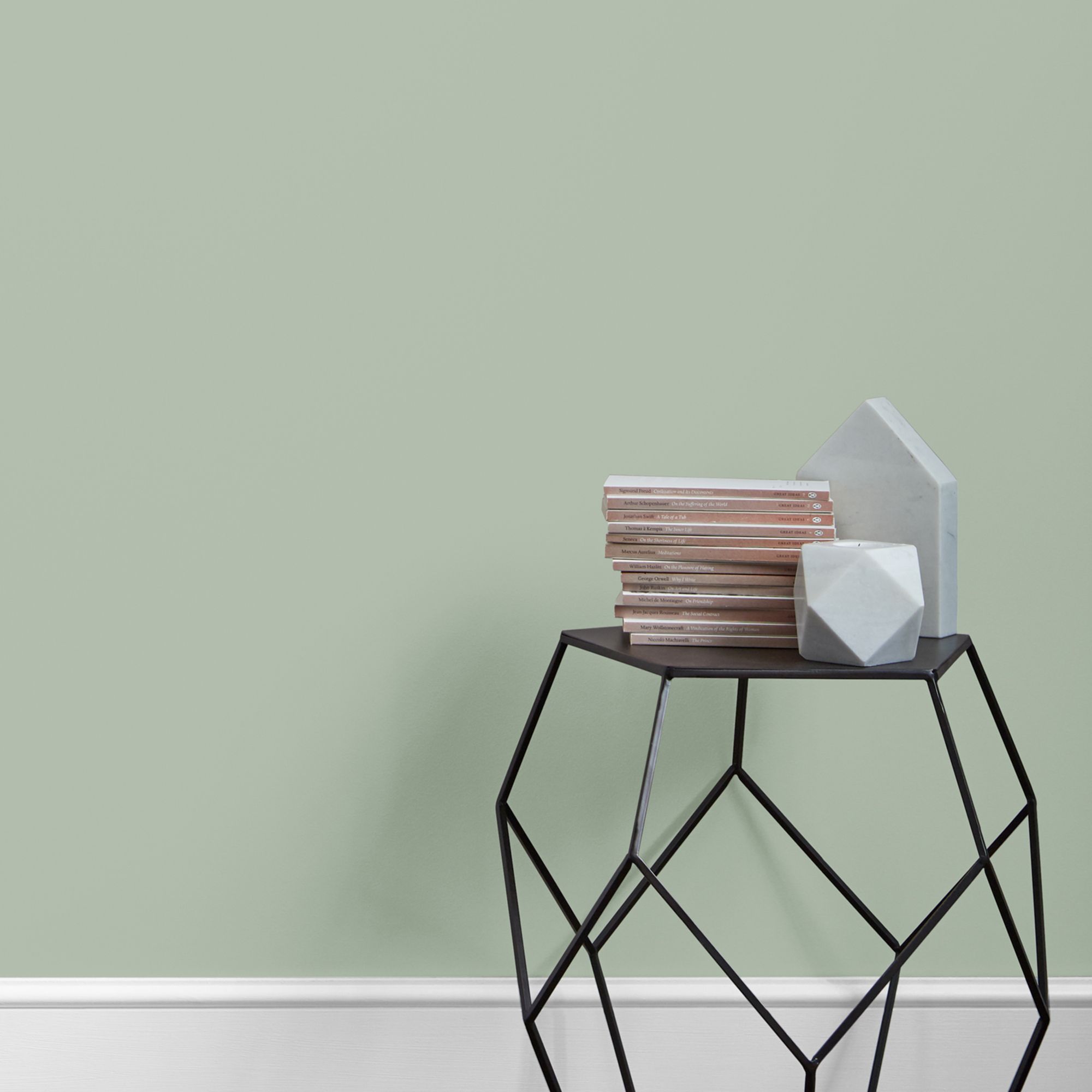 Crown Living Colours Green Matt Emulsion paint, 10L