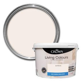 Crown Living Colours Just devine Mid sheen Emulsion paint, 10L
