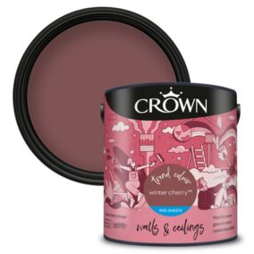 Crown Mid/Dark Neutral Matt Emulsion paint, 2.5L