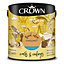 Crown Overjoyed Mid sheen Emulsion paint, 2.5L