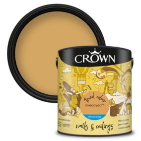 Crown Overjoyed Mid sheen Emulsion paint, 2.5L