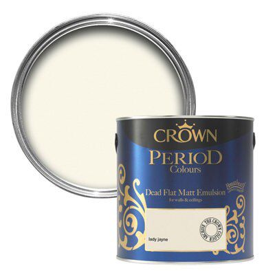 CROWN PERIOD FLAT MATT LADY JAYNE | DIY at B&Q