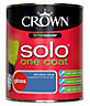 Crown Solo® Windsor blue Gloss Metal & wood paint