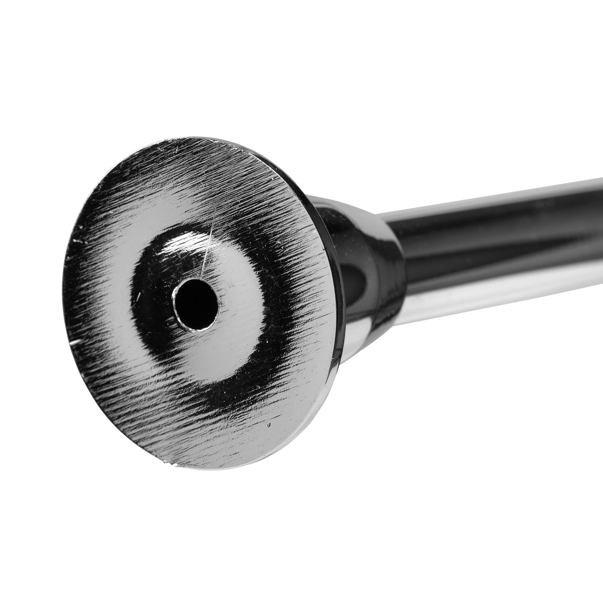 Croydex Bathroom Chrome effect Extendable Shower curtain rod (L)252cm