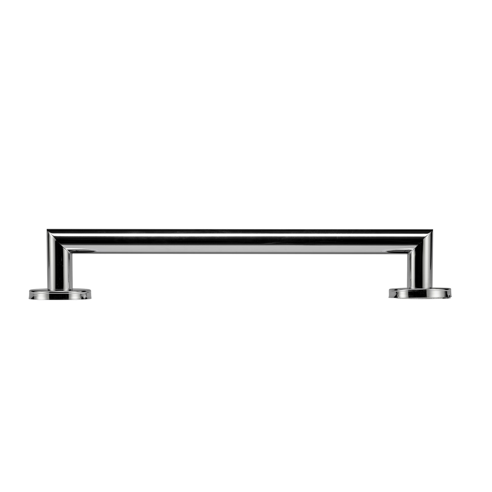 Croydex Chrome effect Straight Grab bar (L)528mm - 3